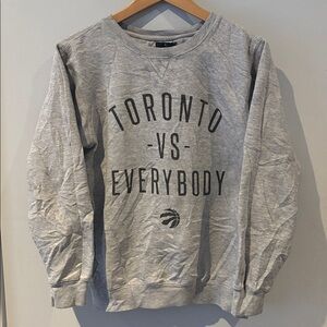 Peace Collective Toronto Raptors “Toronto Vs Everybody” Sweatshirt, Unisex